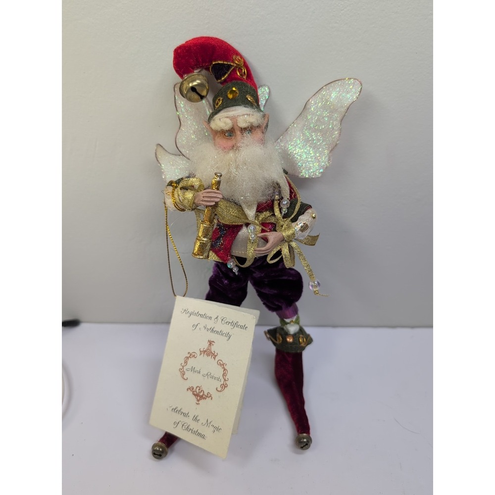 Mark‎ Roberts 11" North Pole World's Fair Fairy #147-7500 days Signed